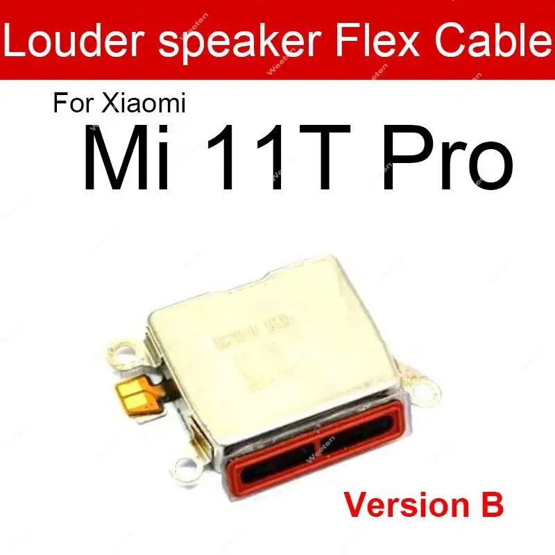 Louder Speaker Buzzer Ringer For Xiaomi Mi 11 11T 11i 11X 12 12X 12S Pro Ultra Lite 4G 5G LoudSpeaker Buzzer Flex Cable