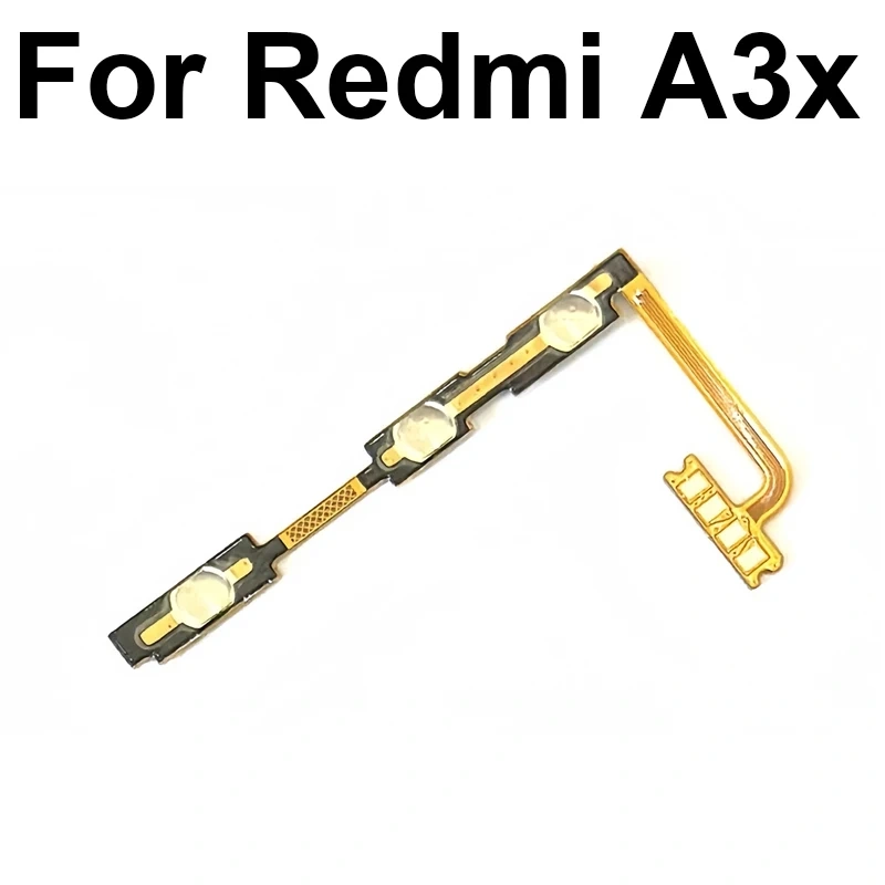 For Xiaomi Redmi A1 A1+ Plus A2+ A3x A3 Pro A4 A5 4G 5G  Power Volume Side Button Flex Cable Ribbon