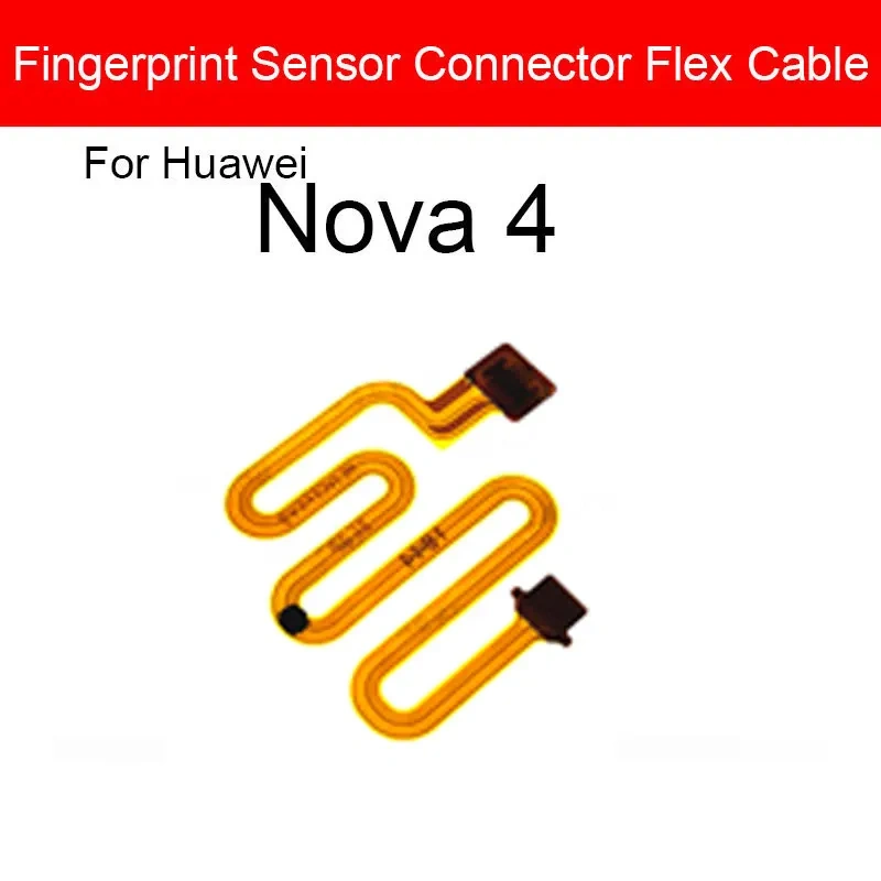 Home Sensor Flex Cable For Huawei Nova 2 2s 2i 3 3e 3i 4 4e 5i 5 PLUS Pro Lite Menu Key Fingerprint Sensor Flex Cable Repair