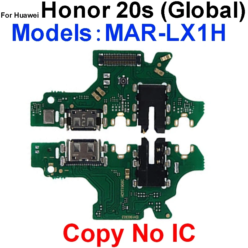 Charger USB Jack Board For Huawei Honor 10 20 30 Lite Pro Plus 20E 20S 30S 30i USB Charging Port Usb Port Board Parts