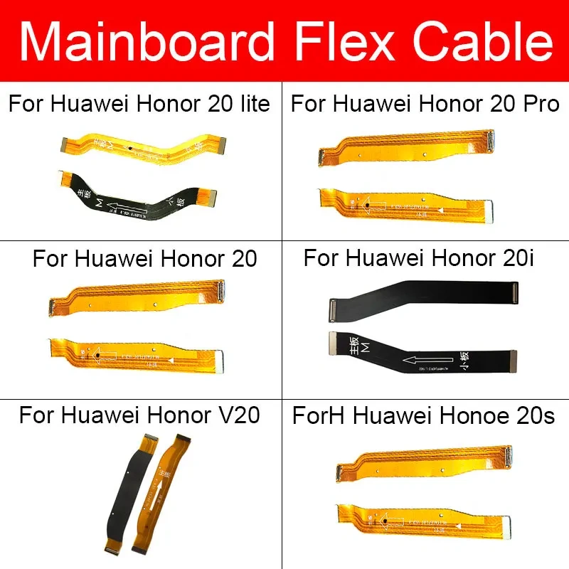 Motherboard LCD Flex Cable For Huawei Honor V20 20i 20s 20 Pro Lite Mainboard Flex Ribbon Cable Replacement Repair Parts