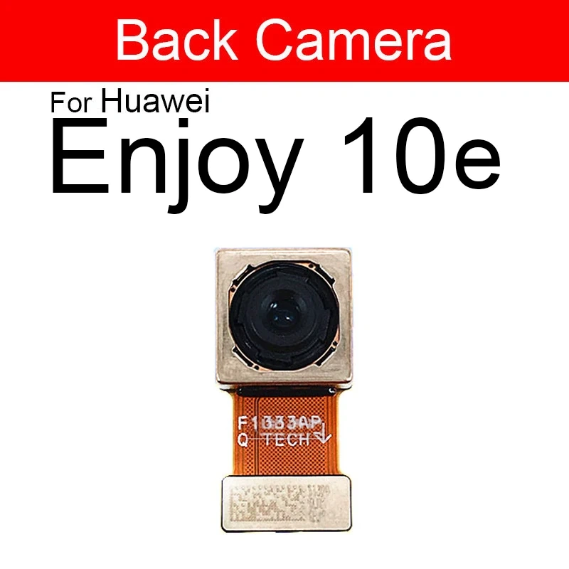 Front Rear Camera Flex Cable For Huawei Enjoy 10 10Plus 10E 10S Back Big Front Facing Camera Flex Ribbon Replacement Parts
