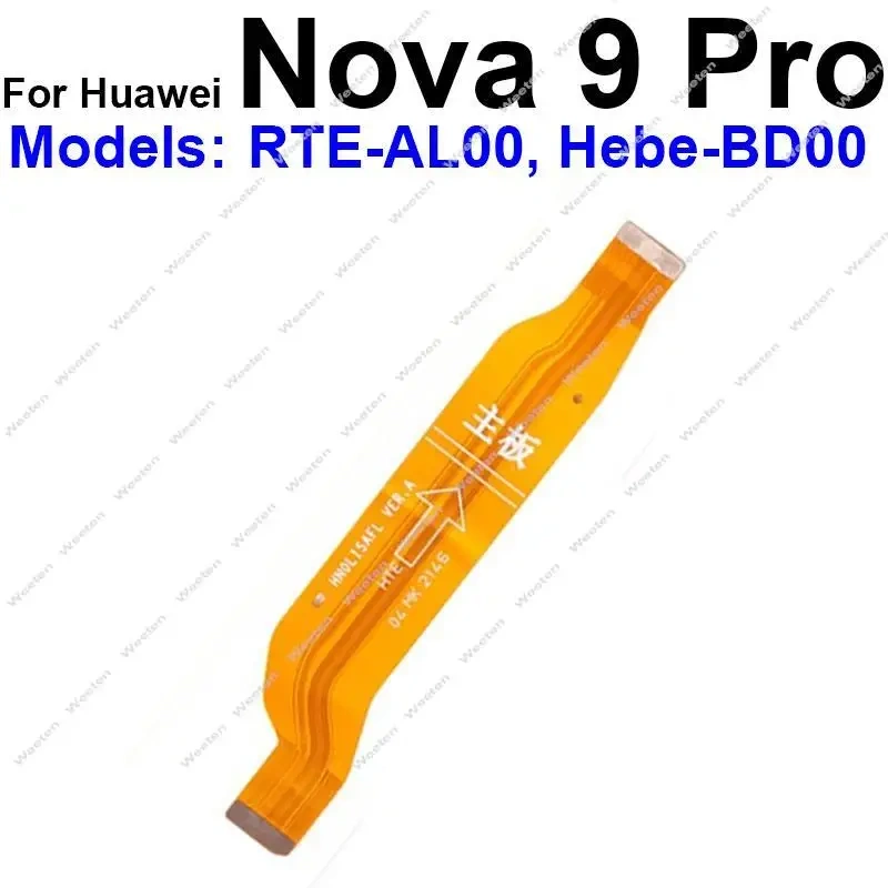 For Huawei Nova 8 9 10 Pro 8Se 9Se Y90 Y70 Plus Main Board Motherboard LCD Connector Flex Ribbon Mainboard LCD Flex Cable Parts