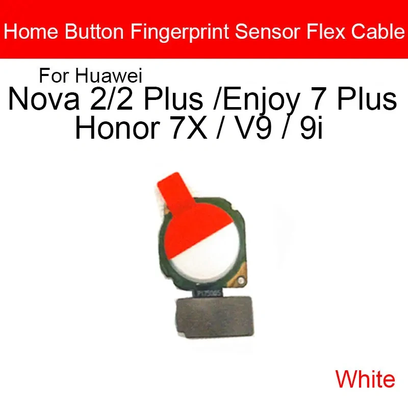 Home Button Flex Ribbon Cable For Huawei Nova 2 Nova2 Plus Honor 7X V9 9i Enjoy 7 Plus Home Side Key Flex Cable Repair Parts