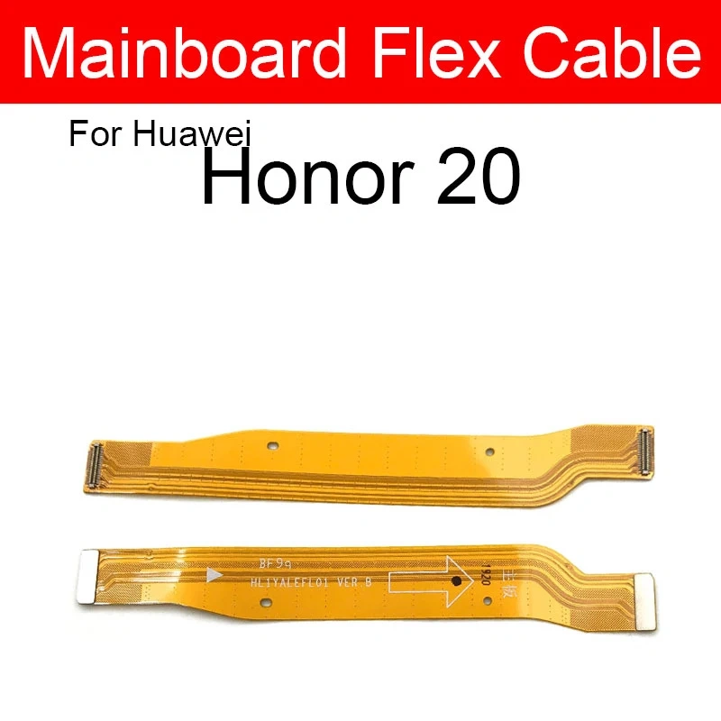 Motherboard LCD Flex Cable For Huawei Honor V20 20i 20s 20 Pro Lite Mainboard Flex Ribbon Cable Replacement Repair Parts