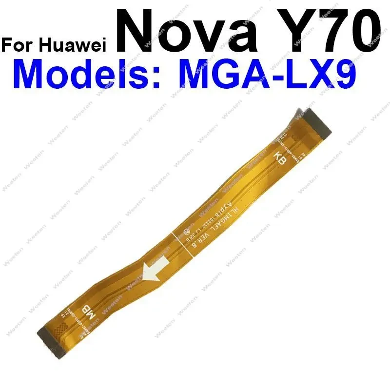 For Huawei Nova 8 9 10 Pro 8Se 9Se Y90 Y70 Plus Main Board Motherboard LCD Connector Flex Ribbon Mainboard LCD Flex Cable Parts