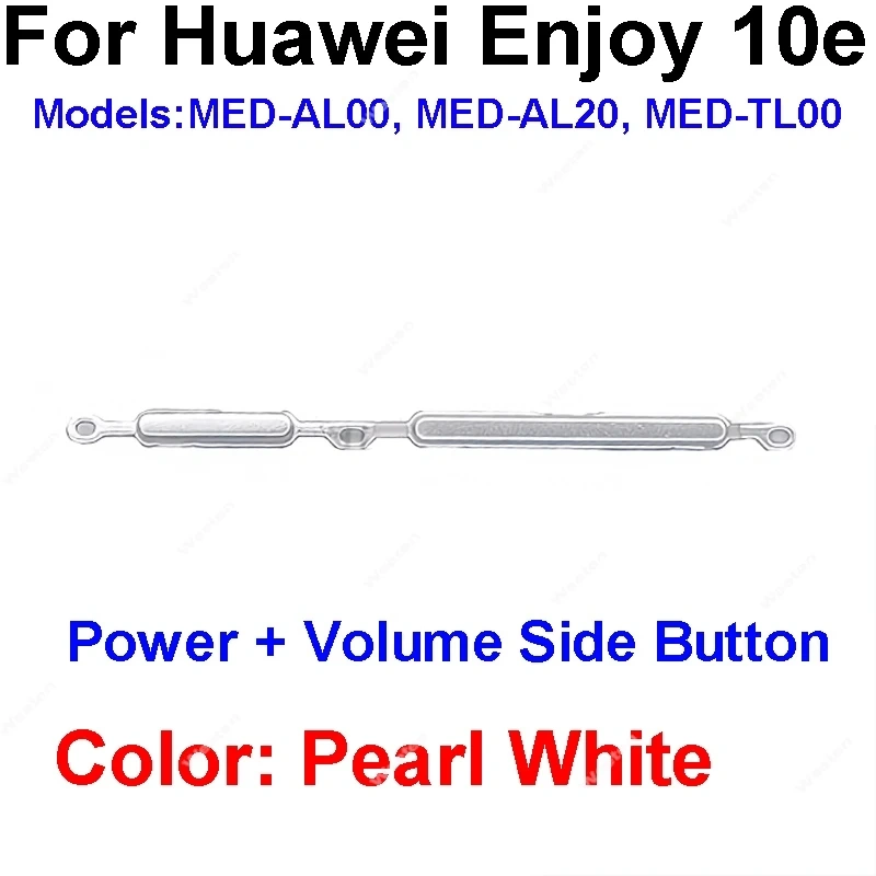 Power & Volume Side Button For Huawei Enjoy 10e Honor Play 9A On Off Power Volume Up Down Push Side Keys Replacement Repair Part