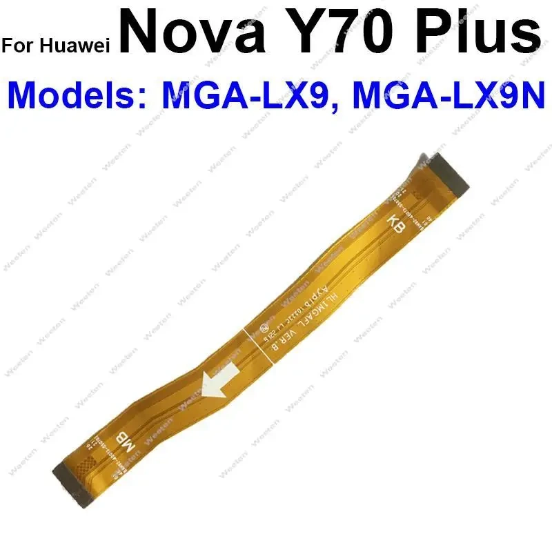 For Huawei Nova 8 9 10 Pro 8Se 9Se Y90 Y70 Plus Main Board Motherboard LCD Connector Flex Ribbon Mainboard LCD Flex Cable Parts