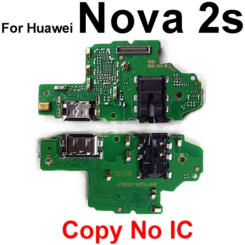 For Huawei Nova Lite 2 Plus 2 3 4 2S 2i 3i 3e 4e 5Z 5T 5 5i Pro USB Charger Port Board Charging Board with Mic Connector Parts