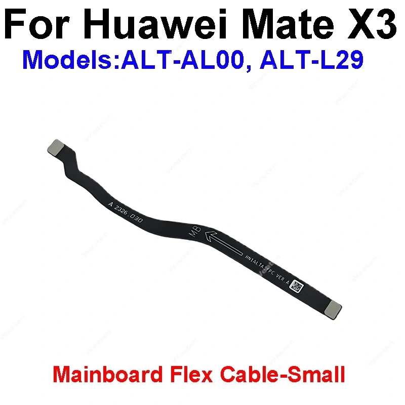 For Huawei Mate Xs TAH-N29m Mate Xs 2 Mate X3 Mate X5 LCD Mainboard Rotating Shaft Spin Axis Flex Cable Replacement Parts