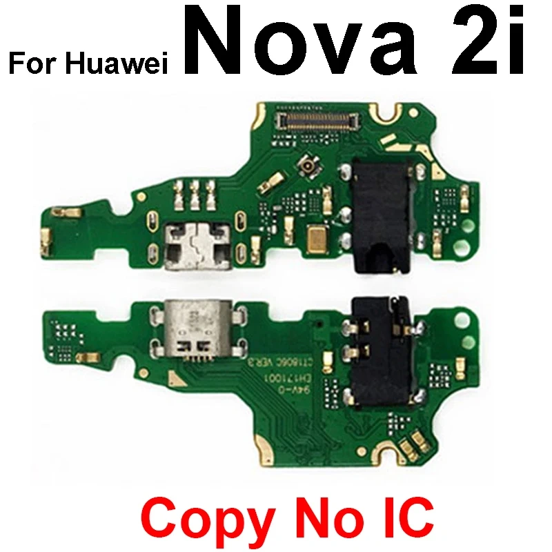 For Huawei Nova Lite 2 Plus 2 3 4 2S 2i 3i 3e 4e 5Z 5T 5 5i Pro USB Charger Port Board Charging Board with Mic Connector Parts