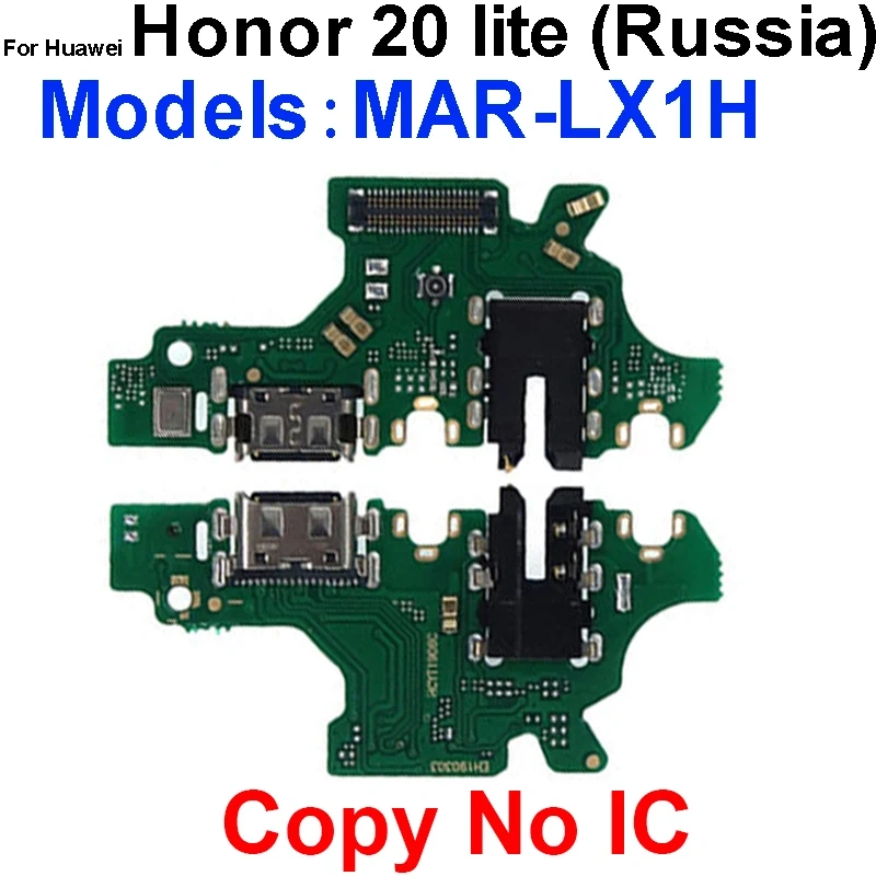 Charger USB Jack Board For Huawei Honor 10 20 30 Lite Pro Plus 20E 20S 30S 30i USB Charging Port Usb Port Board Parts