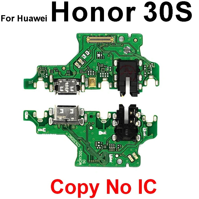 Charger USB Jack Board For Huawei Honor 10 20 30 Lite Pro Plus 20E 20S 30S 30i USB Charging Port Usb Port Board Parts