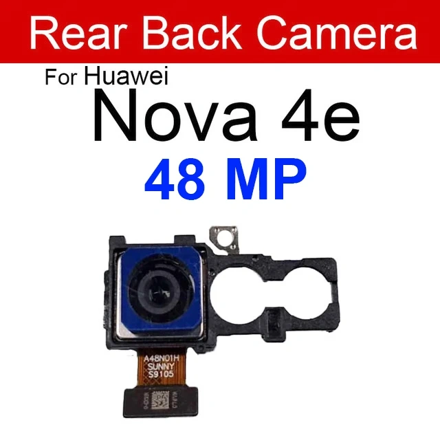 Rear Main Front Camera Flex Cable For Huawei Nova 3 3e 3i 4 4e Back Big Camera Facing Small Camera Flex Ribbon Cable Repair Part