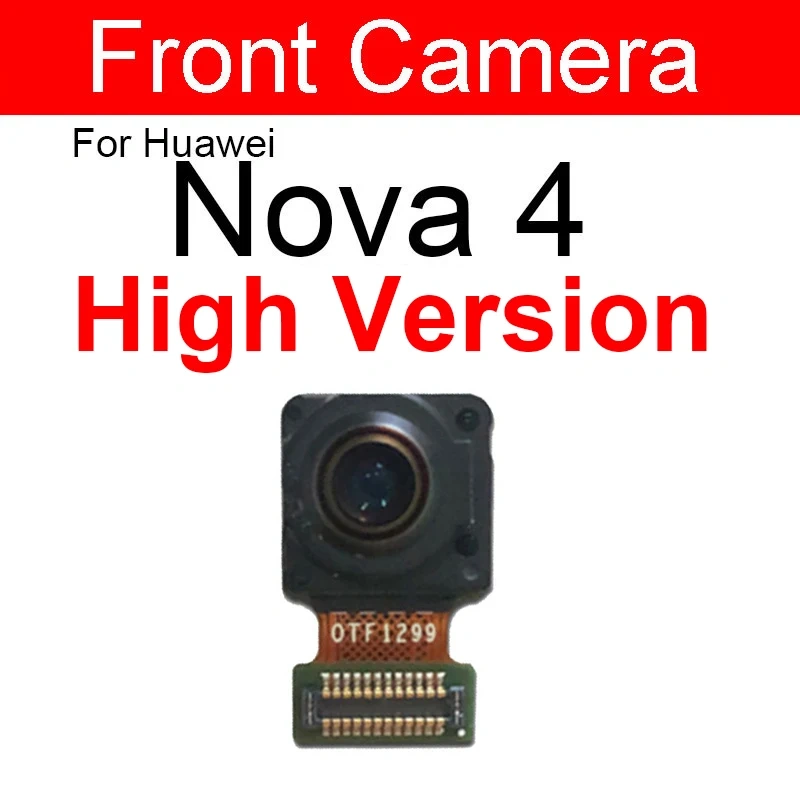 Rear Main Front Camera Flex Cable For Huawei Nova 3 3e 3i 4 4e Back Big Camera Facing Small Camera Flex Ribbon Cable Repair Part