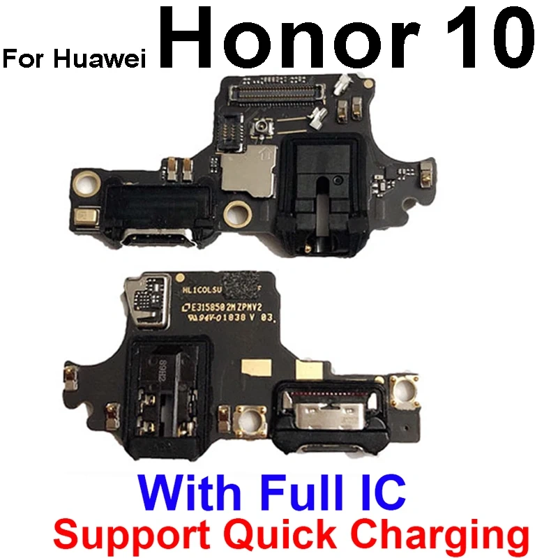 Charger USB Jack Board For Huawei Honor 10 20 30 Lite Pro Plus 20E 20S 30S 30i USB Charging Port Usb Port Board Parts