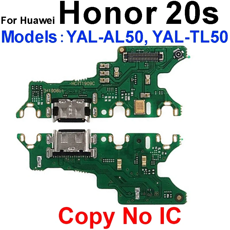 Charger USB Jack Board For Huawei Honor 10 20 30 Lite Pro Plus 20E 20S 30S 30i USB Charging Port Usb Port Board Parts