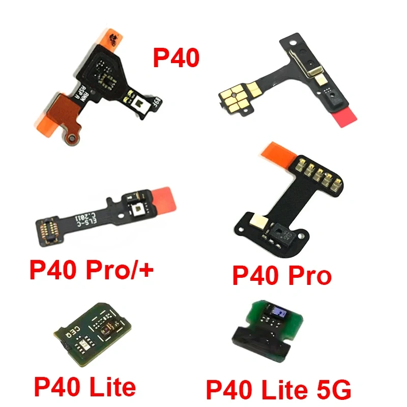 Camera Light Proximity Sensor Flex Cable For Huawei P40 Pro Plus Lite E 5G Light Proximity Sensor Ambient Ribbon Repair Parts