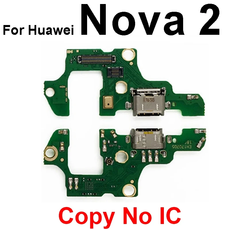 For Huawei Nova Lite 2 Plus 2 3 4 2S 2i 3i 3e 4e 5Z 5T 5 5i Pro USB Charger Port Board Charging Board with Mic Connector Parts
