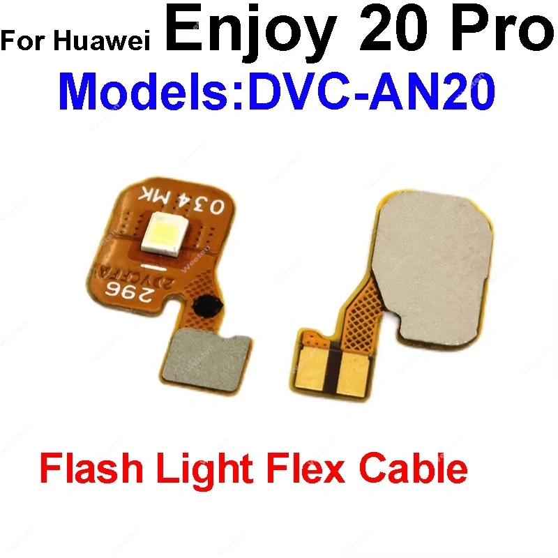 Flashlight Sensor Flex Ribbon Board For Huawei Enjoy 20 50 Pro Plus SE Light Proximity Distance Sensor Board Repair Parts
