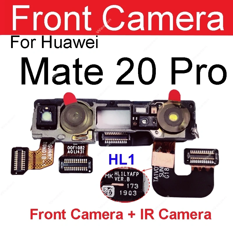 Rear Front Camera For Huawei Mate 20 Mate 20 Pro Mate 20 Lite 20X 5G Facing Frontal Back Selfie Flex Camera Module Repair Parts