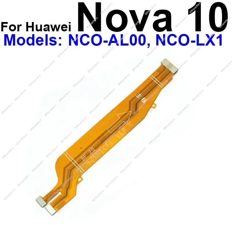 For Huawei Nova 8 9 10 Pro 8Se 9Se Y90 Y70 Plus Main Board Motherboard LCD Connector Flex Ribbon Mainboard LCD Flex Cable Parts