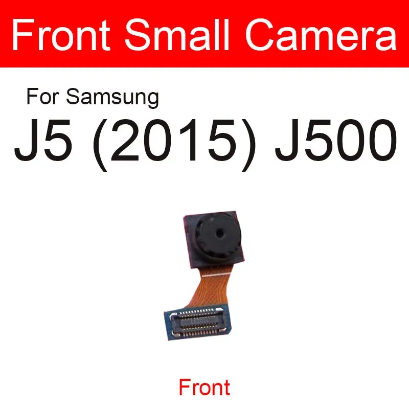 Main Back Rear Camera For Samsung Galaxy J3 2015 J300 J500 J700 Rear Camera Flex Cable Facing Model 100% Tested Cell Phone Parts