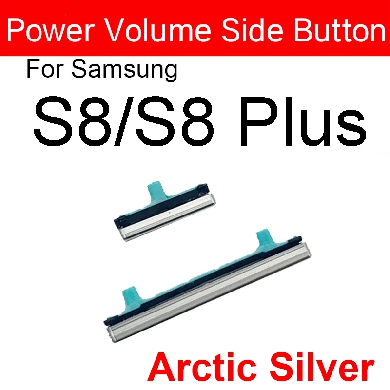 Power On Off Button Volume Button For Samsung Galaxy S8 S9 S10 Plus + Note 8 Side Key Button Repalcement Parts