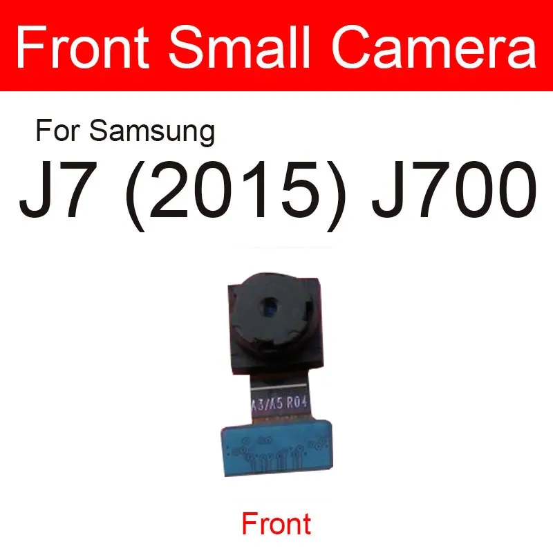 Main Back Rear Camera For Samsung Galaxy J3 2015 J300 J500 J700 Rear Camera Flex Cable Facing Model 100% Tested Cell Phone Parts