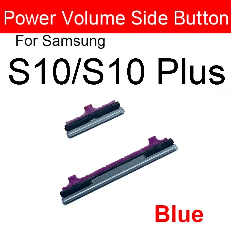 Power On Off Button Volume Button For Samsung Galaxy S8 S9 S10 Plus + Note 8 Side Key Button Repalcement Parts