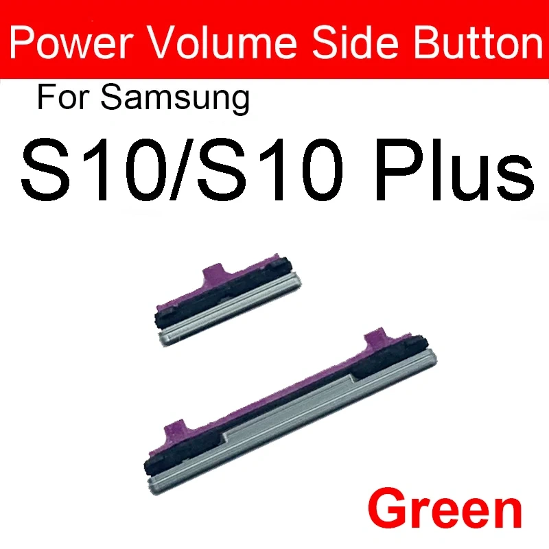 Power On Off Button Volume Button For Samsung Galaxy S8 S9 S10 Plus + Note 8 Side Key Button Repalcement Parts