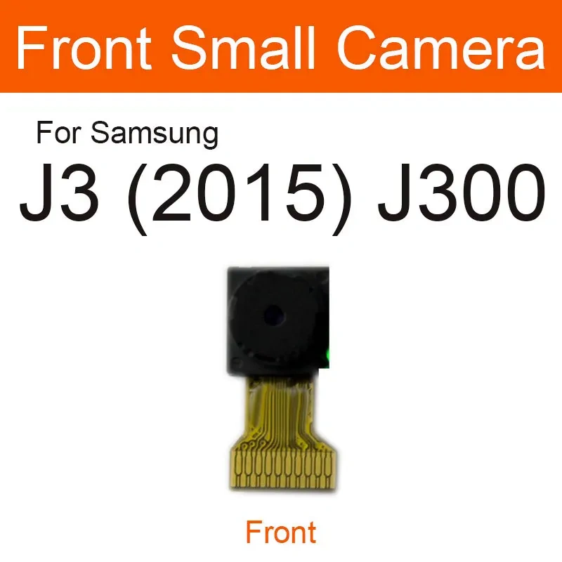 Main Back Rear Camera For Samsung Galaxy J3 2015 J300 J500 J700 Rear Camera Flex Cable Facing Model 100% Tested Cell Phone Parts