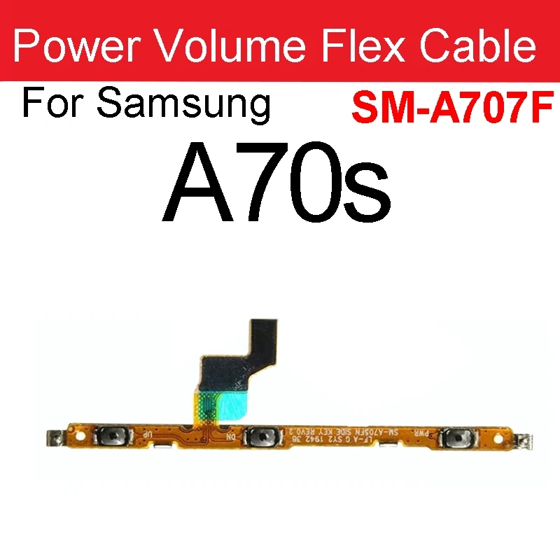 Power Volume Flex Cable For Samsung A10/M10/20/30/40 A20/30/40/50/60 A70 A80 A90 5G A10e A20e A11 A12 A10s A20s A30s A50s A70s