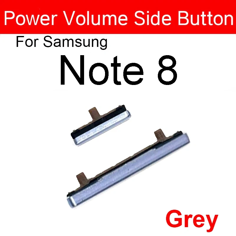 Power On Off Button Volume Button For Samsung Galaxy S8 S9 S10 Plus + Note 8 Side Key Button Repalcement Parts