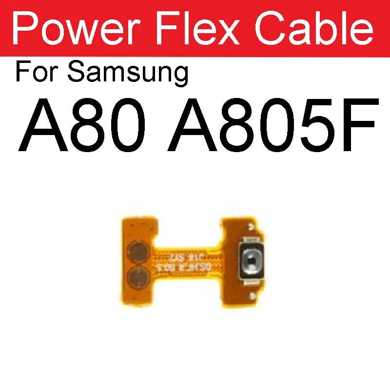 Power Volume Flex Cable For Samsung A10/M10/20/30/40 A20/30/40/50/60 A70 A80 A90 5G A10e A20e A11 A12 A10s A20s A30s A50s A70s