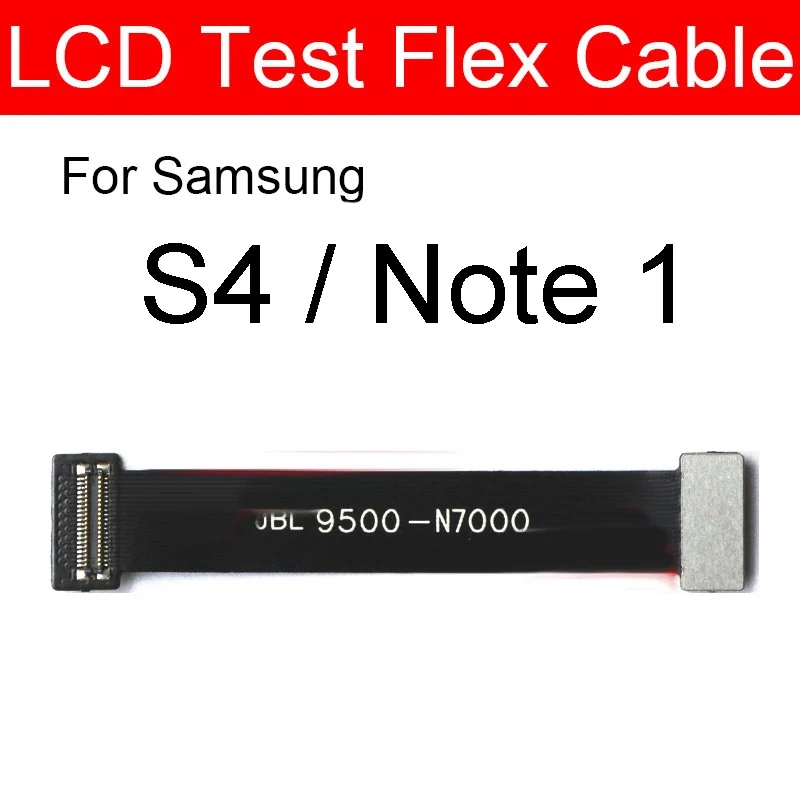 LCD Touch Screen Display Test Flex Cable For Samsung Note 1 2 3 4 5 8 9 10 S2 S3 S4 S5 S6 S7 S8 S9 S10 Plus Lite Edge i9600