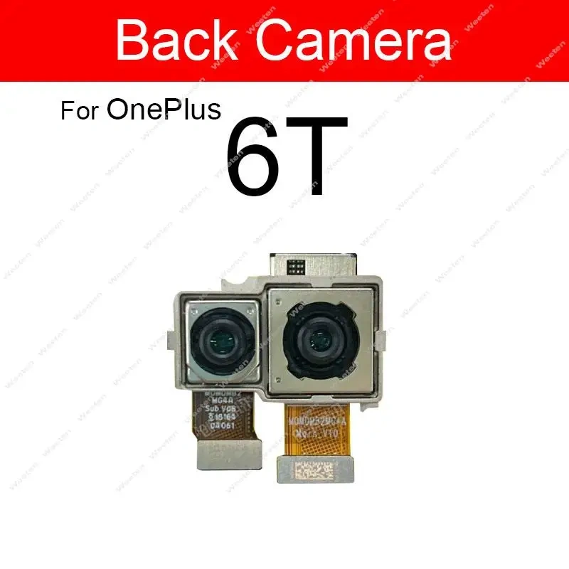 Rear+Front Camera Module For Oneplus 1+ 6 6T 7 Pro 7T Pro 8 Back Main Front Facing Camera Flex Ribbon Replacement Parts