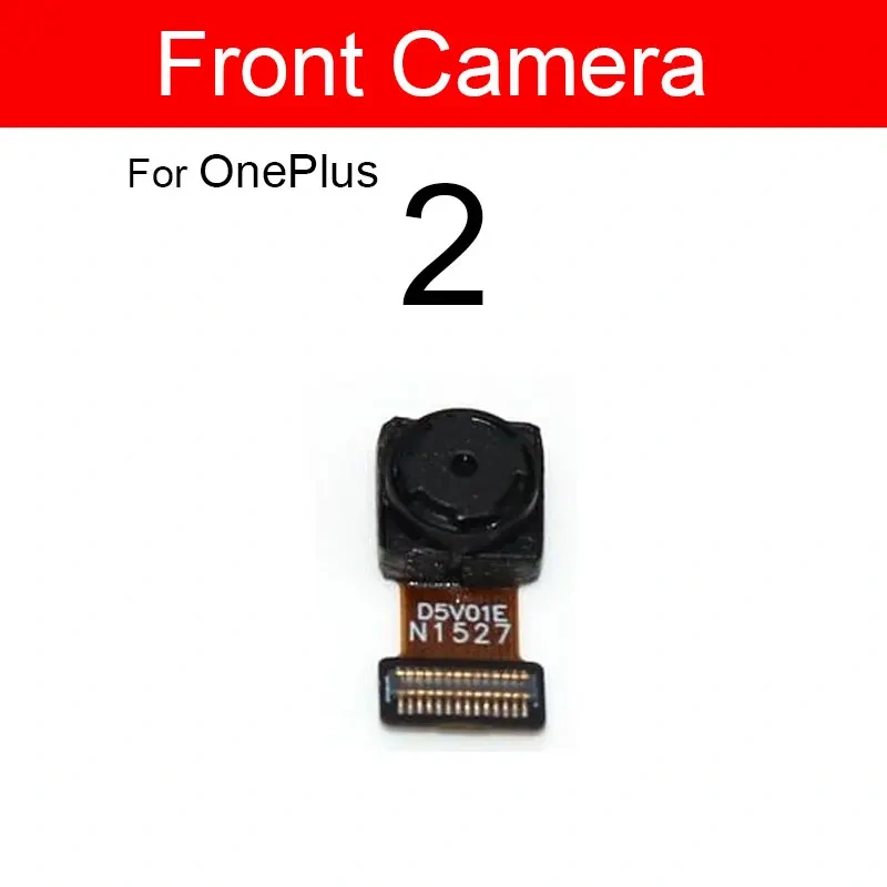 Main Rear Back Camera Module Flex Cable For Oneplus 1+ 1 2 3 3T 5 5T X Front Facing Camera Flex Ribbon Replacement Reapir Parts