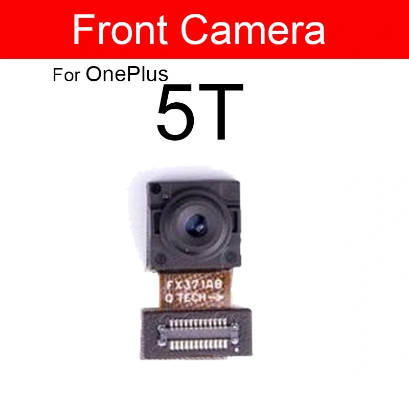Main Rear Back Camera Module Flex Cable For Oneplus 1+ 1 2 3 3T 5 5T X Front Facing Camera Flex Ribbon Replacement Reapir Parts