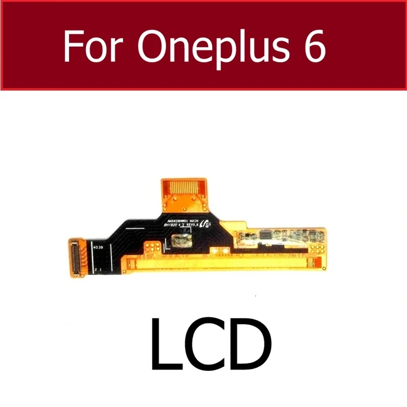 LCD Touch Screen Flex Cable For Oneplus 1+ 5T 6 6T 7 7T LCD Panel Pressing Screen Touch Flex Ribbon Parts