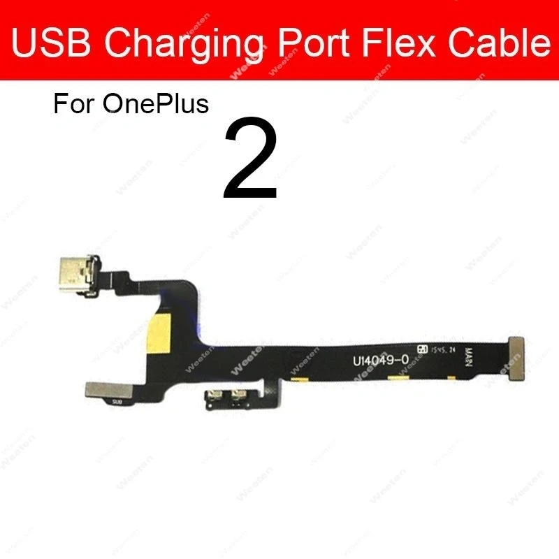 USB Charging Flex Cable For Oneplus 1 2 X 3 3T 5 5T 6 6T 7 7T 8  8T Pro USB Charger Port Connector Flex Cable Replacement