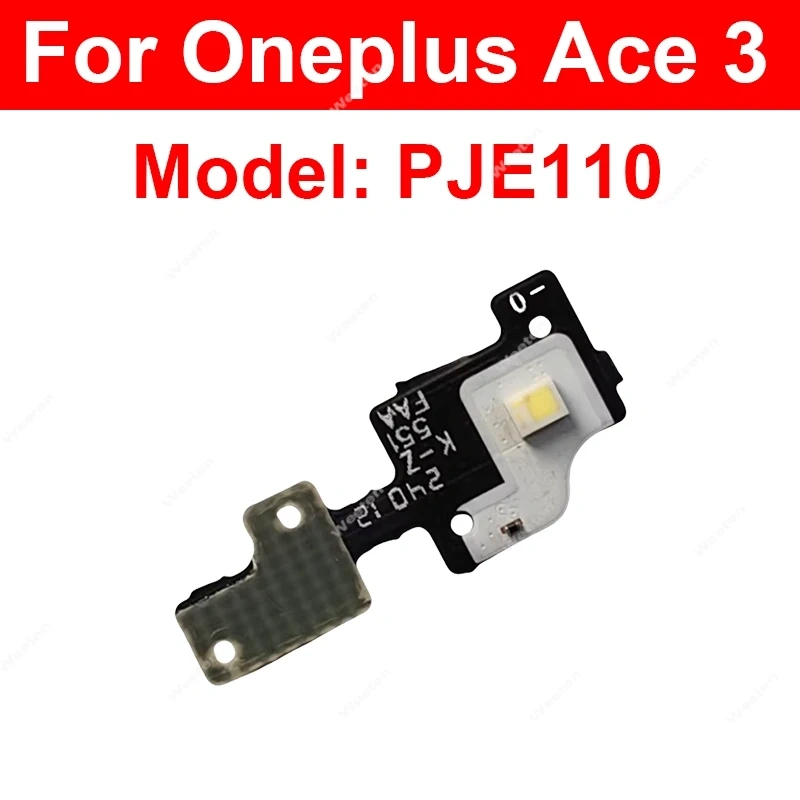FlashLight Sensor Flex Cable For Oneplus ACE Pro Ace 2 Pro 2V Ace 3 Pro ACE Racing Camera Flashlight Sensor Ambient Flex Ribbon