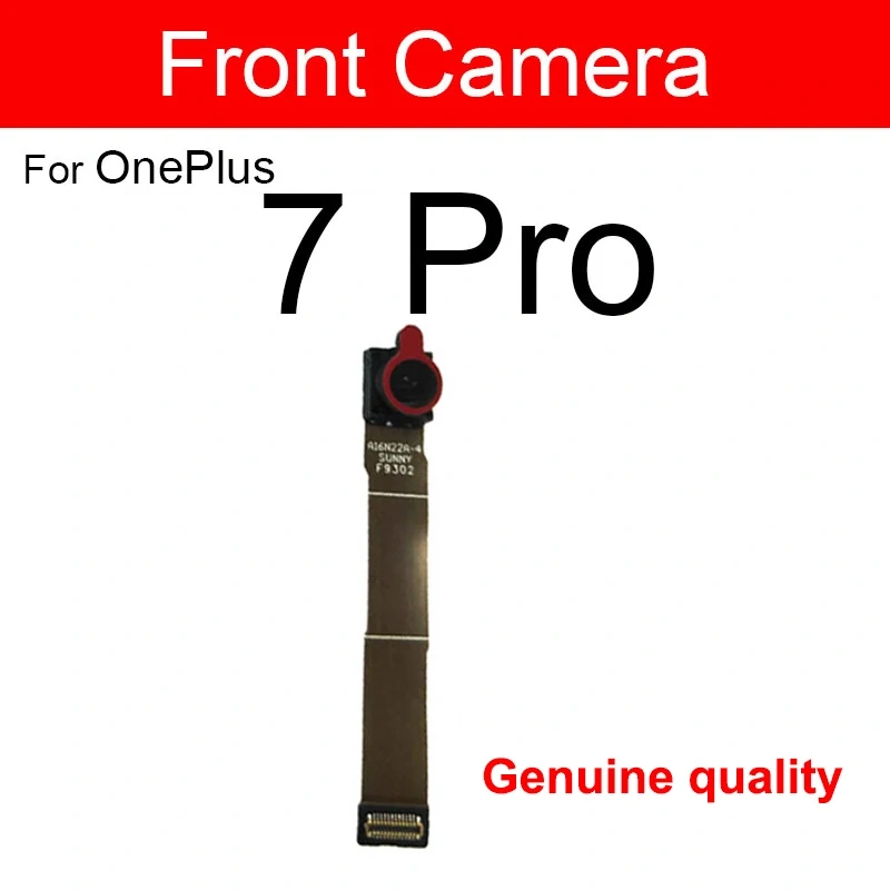 Rear+Front Camera Module For Oneplus 1+ 6 6T 7 Pro 7T Pro 8 Back Main Front Facing Camera Flex Ribbon Replacement Parts