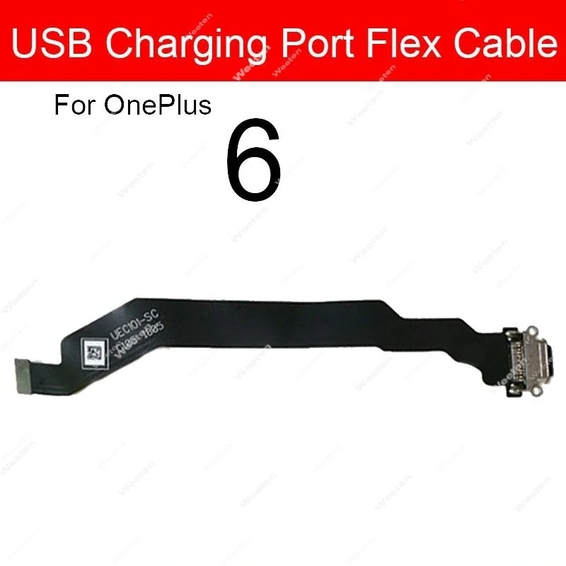 USB Charging Flex Cable For Oneplus 1 2 X 3 3T 5 5T 6 6T 7 7T 8  8T Pro USB Charger Port Connector Flex Cable Replacement