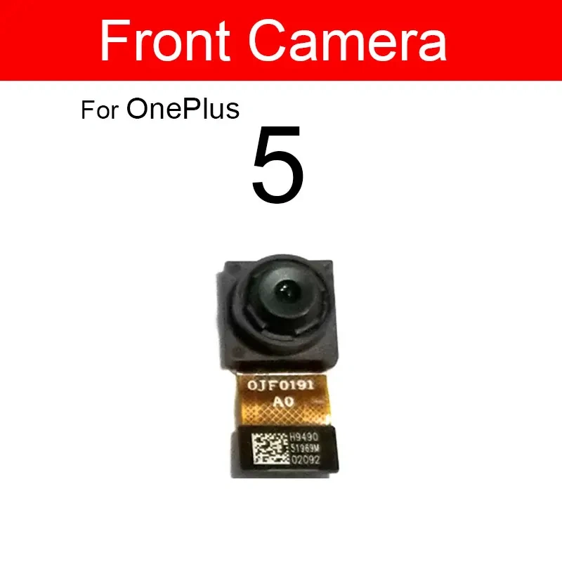 Main Rear Back Camera Module Flex Cable For Oneplus 1+ 1 2 3 3T 5 5T X Front Facing Camera Flex Ribbon Replacement Reapir Parts