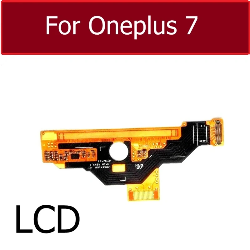LCD Touch Screen Flex Cable For Oneplus 1+ 5T 6 6T 7 7T LCD Panel Pressing Screen Touch Flex Ribbon Parts