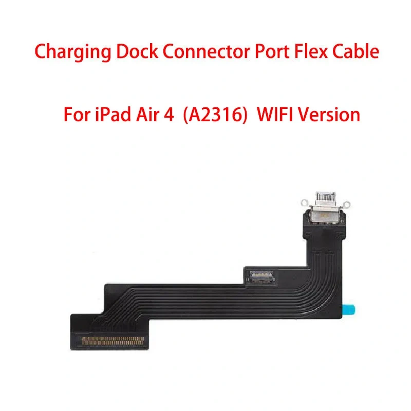Charging Port Flex Cable For iPad Air 4 A2316 A2324 A2325 A2072 USB Charger Port Dock Connector Plug Socket Jack Ribbon