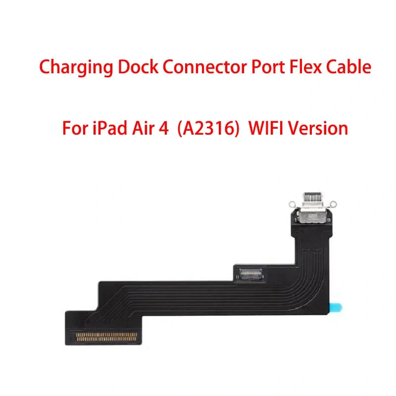 Charging Port Flex Cable For iPad Air 4 A2316 A2324 A2325 A2072 USB Charger Port Dock Connector Plug Socket Jack Ribbon