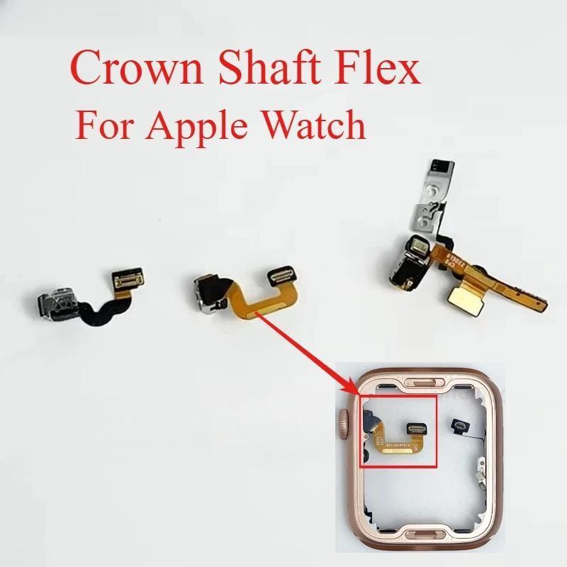 Crown Shaft Flex Frame Housing Button Nut Cover Rotating Cable For i Watch Series S3 S4 S5 S6 S7 S8 SE2 Screen Repair