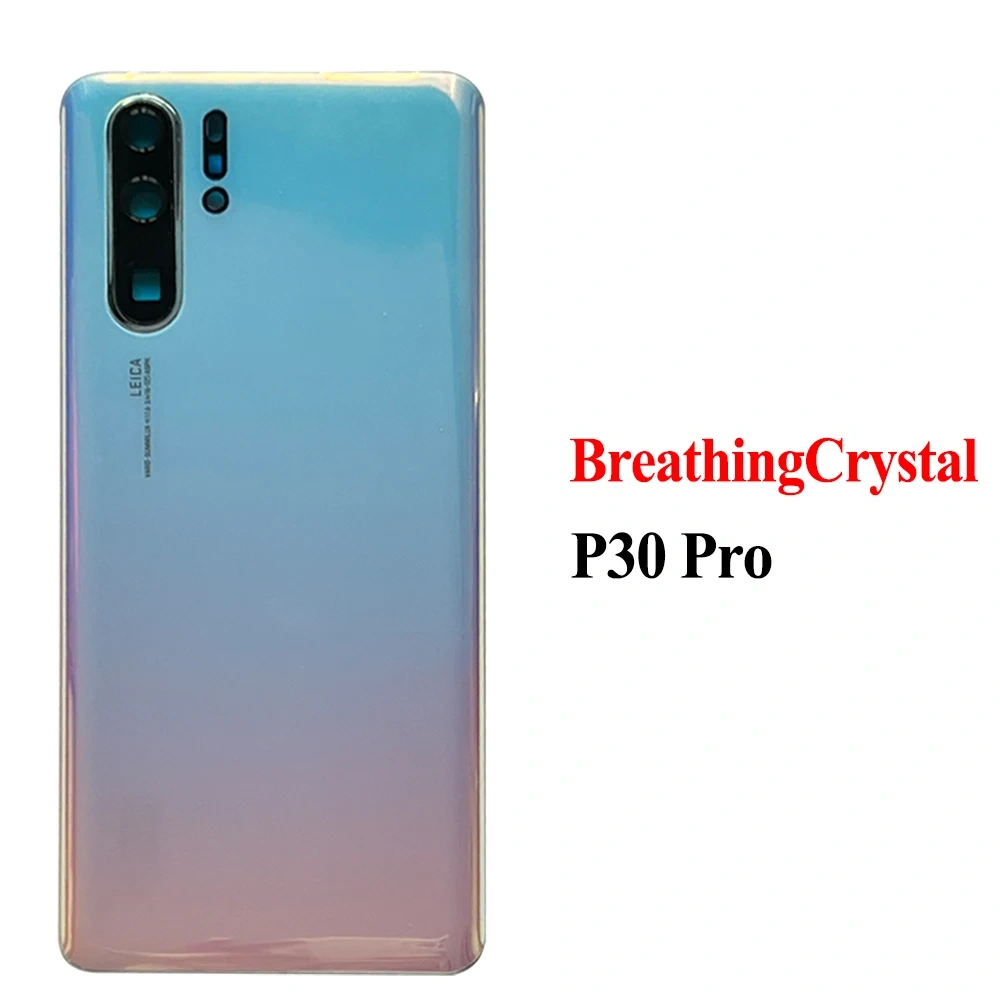 Battery Glass Door With Lens For Huawei P30 Back Cover P30 Pro Back Glass P30 Lite Back Cover Repair Parts